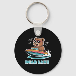 Porte-clés Joli lac Bear Utah et Idaho pour adultes et enfant