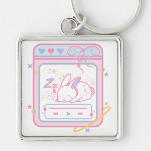 Porte-clés Joli Lapin Dormant