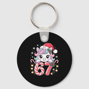 Porte-clés Joli Licorne 67 Noël Memes Six Sept Noël