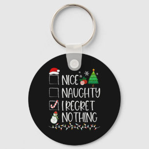 Porte-clés Joli Méchant Je Ne Regrette Rien Liste De Noël Pèr
