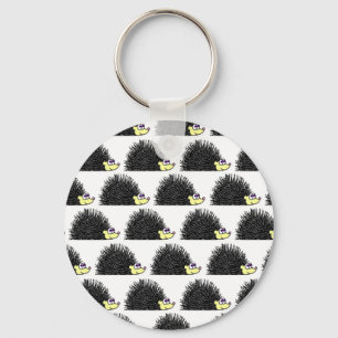 Porte-clés Joli Motif de dessin animé Hedgehog