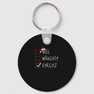 Porte-clés Joli Noël méchant patrimoine Kirghizistan