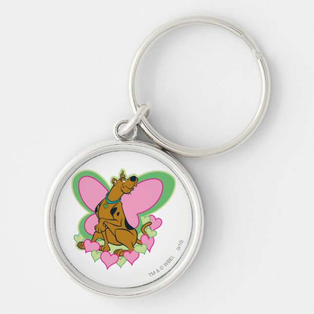 Porte-clés Joli Papillon Scooby-Doo (Devant)