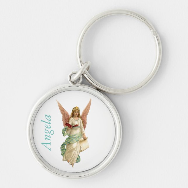 Porte-clés Joli porte - clé de coutume d'ange (Devant)