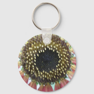 Porte-clés Joli Porte - clé de tournesol rose