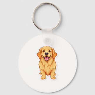 Porte-clés Joli Porte - clé Golden Retriever
