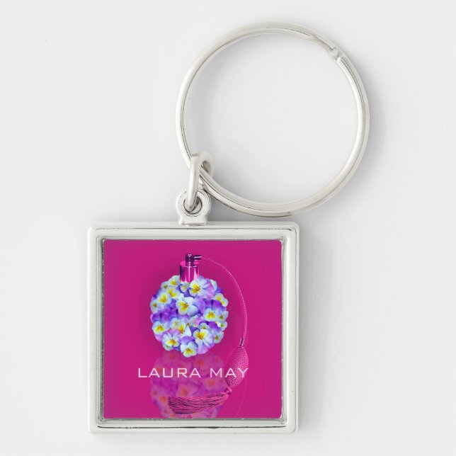 Porte-clés Joli vaporisateur Pansy (Devant)