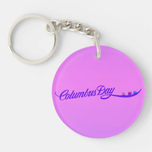 Porte-clés Jolie en pourpre -