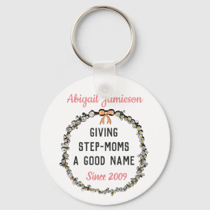 Porte-clés Jolie Floral Step Maman Joyeuse fête des mères