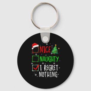 Porte-clés Jolie méchante je ne regrette rien liste de Noël P
