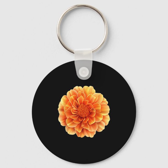 Porte-clés Jolie saison des fleurs de Marigold (Recto)