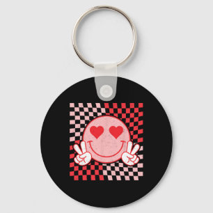 Porte-clés Jolies vibes de la Saint-Valentin Sourire Visage S