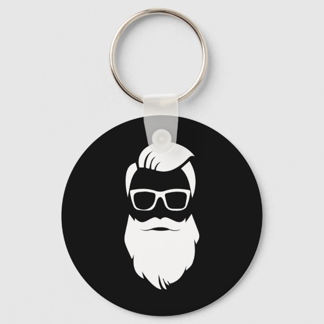 Porte-clés Jolly Hip Hipster Santa Claus (Recto)