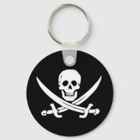 Jolly roger Pirate Porte - clé