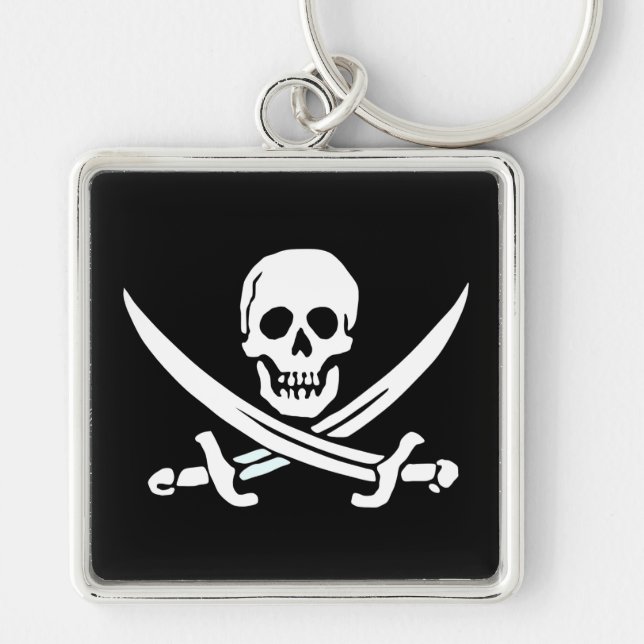 Porte-clés Jolly roger Pirate Porte - clé (Devant)