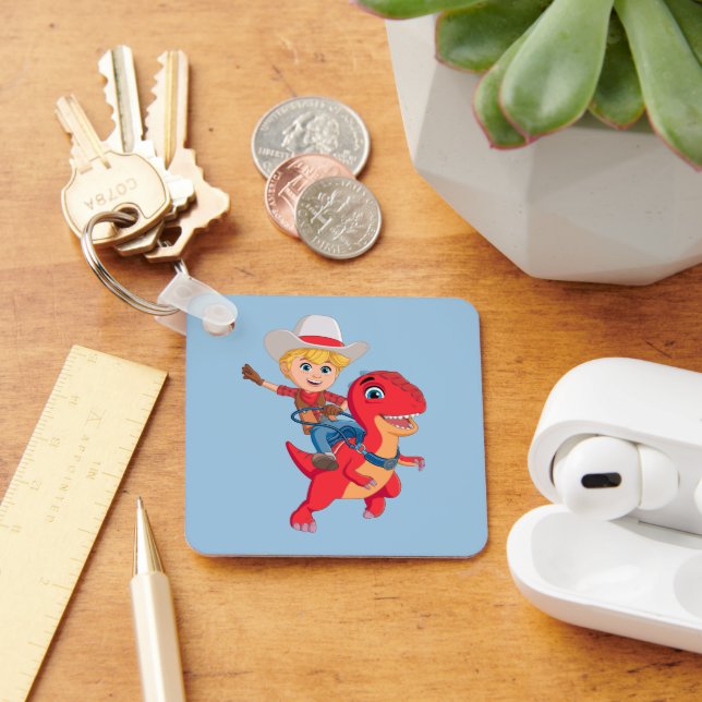 Porte-clés Jon et Blitz | Dino Ranch (Bureau)