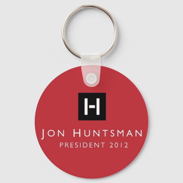 Porte-clés Jon Huntsman 2012 Président (Recto)
