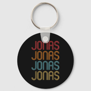 Porte-clés Jonas Prénom Fierté Vintage Détresse Retro St