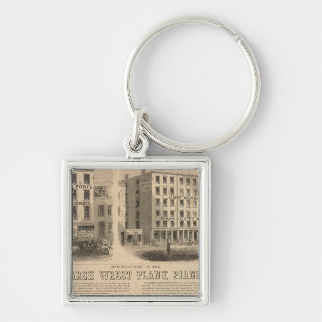 Porte-clés Jones, White et McCurdy's Dental Depots (Devant)