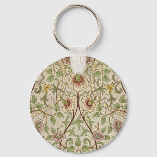 Porte-clés Jonquille Classique Fleur de William Morris