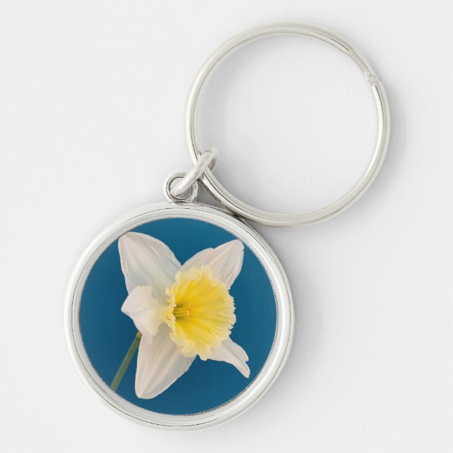 Porte-clés Jonquille, Fleur, Printemps (Devant)