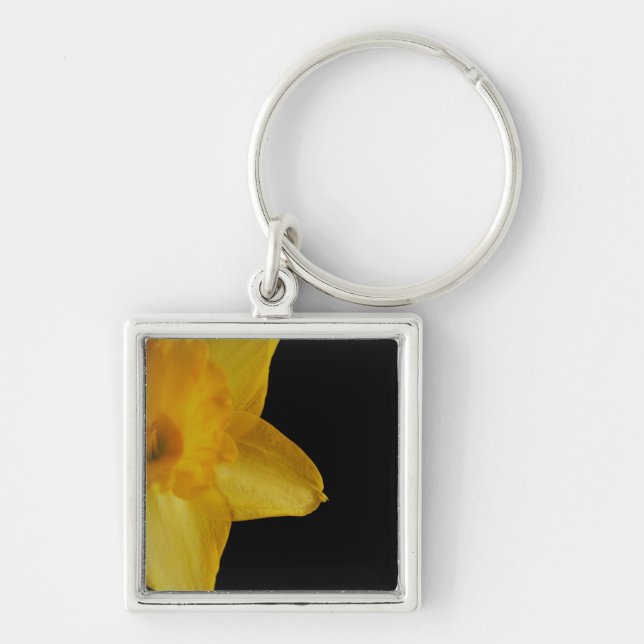 Porte-clés Jonquille Jaune (Devant)