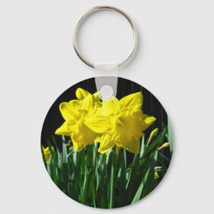 Porte-clés Jonquilles jaunes - porte - clé