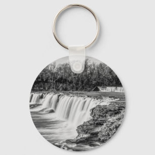 Porte-clés Joplin Grand Falls Aperçu Niveaux de gris