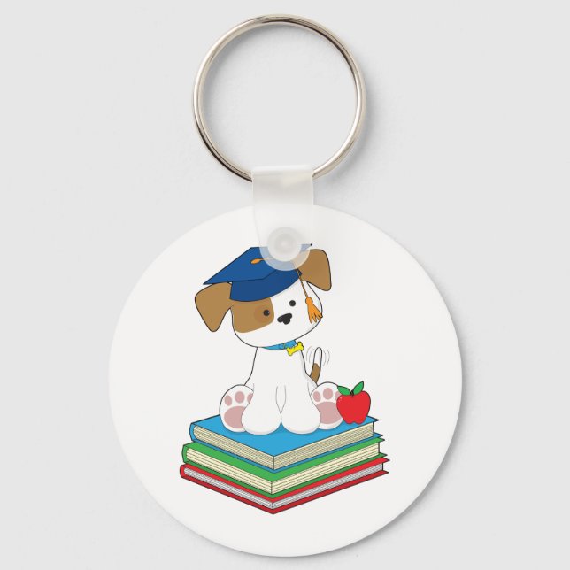 Porte-clés Jote Puppy Graduate (Recto)