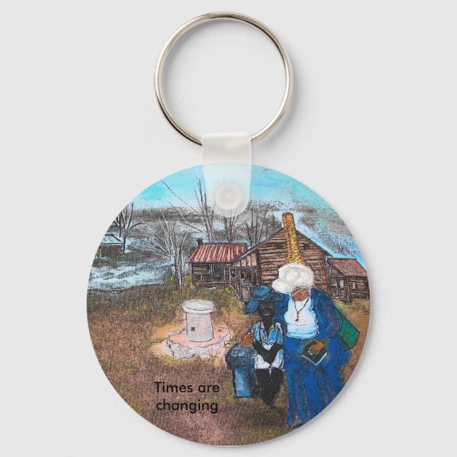 Porte-clés joue de dessin animé, les temps changent (Recto)