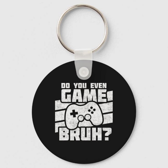 Porte-clés Jouer à des jeux vidéo - Jeux sur PC et console -  (Recto)
