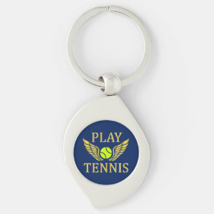 Porte-clés Jouer au tennis