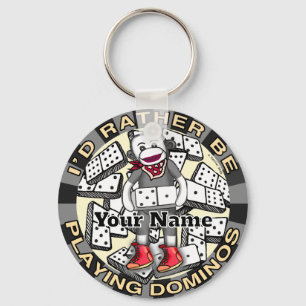 Porte-clés Jouer aux dominos