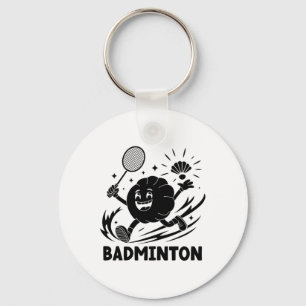 Porte-clés Jouer Badminton Chopstick Wrap Cuisine Sp