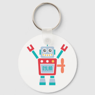 Porte-clés Jouet mignon vintage de robot pour des enfants