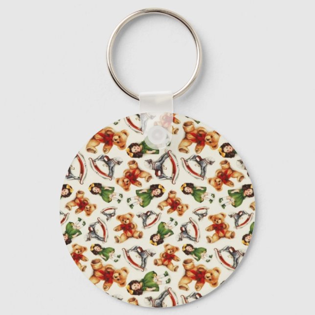 Porte-clés Jouets vintages (Recto)