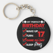 Porte Cles Gateau D Anniversaire De 17 Ans Zazzle Fr