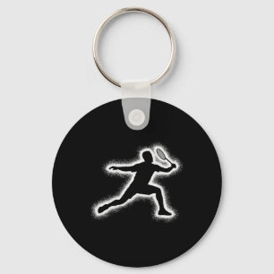 Porte-clés Joueur Badminton Navette Garçons Enfants Badminton