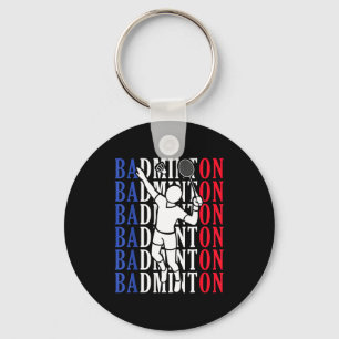 Porte-clés Joueur de badminton Joueurs Entraîneur Fans Garçon