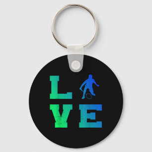 Porte-clés Joueur de badminton volant squash badminton mascul