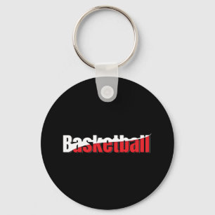Porte-clés Joueur de Basket-ball Abstrait Swish - Word Art