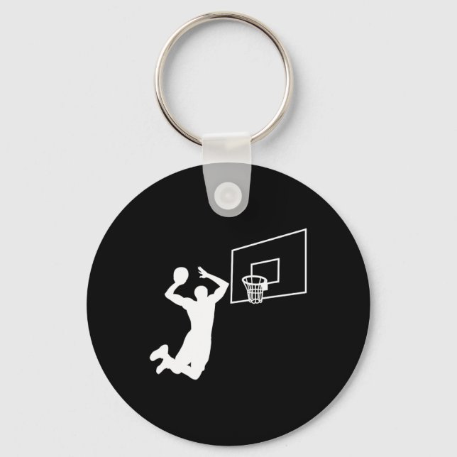 Porte-clés Joueur de basket-ball Dunk Baller (Recto)