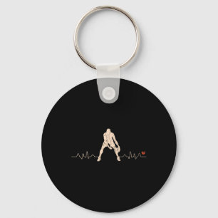 Porte-clés Joueur de basket-ball Heartbeat Cadeau 1