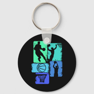 Porte-clés Joueur de basket Garçons Enfants Hommes (2)