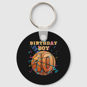 Porte-clés Joueur de basket squelette garçon 10 ans 10ème ann