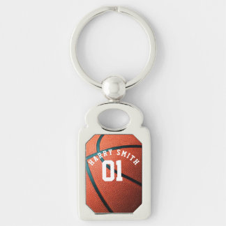 Porte-clés JOUEUR DE BASKETBALL PERSONNALISÉ Nom PORTE - CLÉ