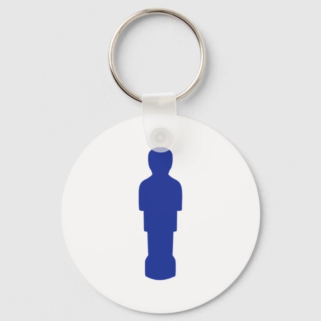 Porte-clés Joueur de football (Recto)