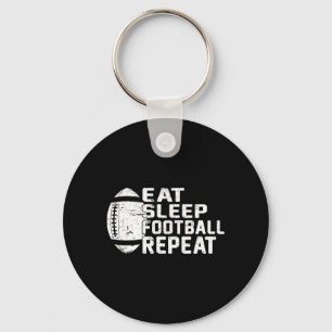 Porte-clés Joueur de football Dormir Football Répéter Aimer F