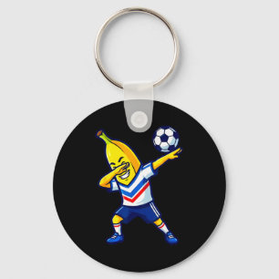 Porte-clés Joueur de football drôle de banane de dabbing Spor