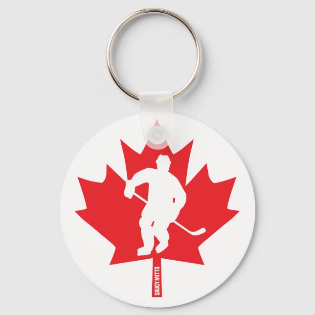 Porte-clés Joueur de la Feuille d'érable du Canada (Recto)